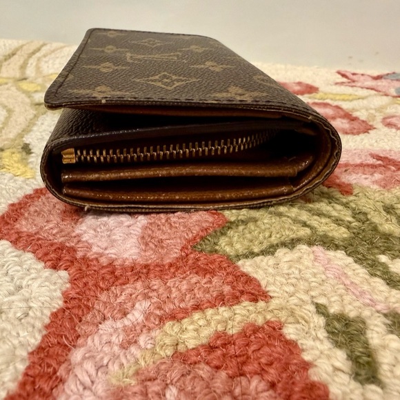Vintage LOUIS VUITTON Monogram Porte-Monnaie Billets Tresor Wallet - Picture 3 of 12